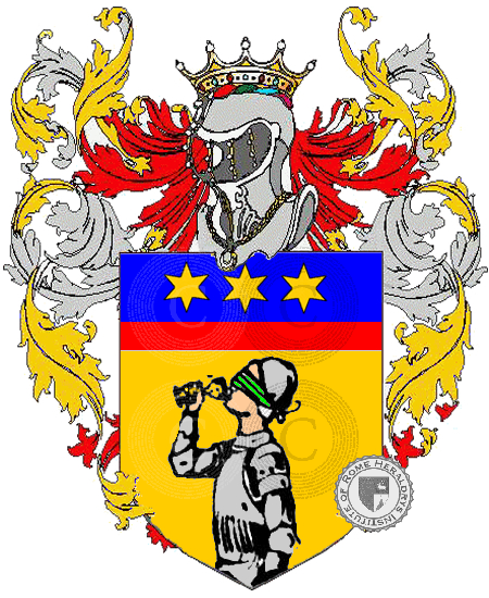 Coat of arms of family malagoli