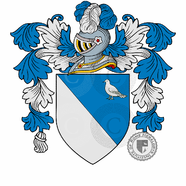 Wappen der Familie Avezuti