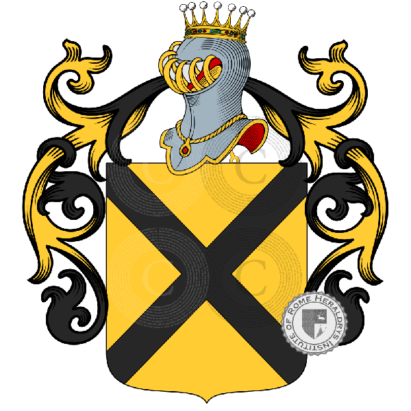 Coat of arms of family di Girolamo