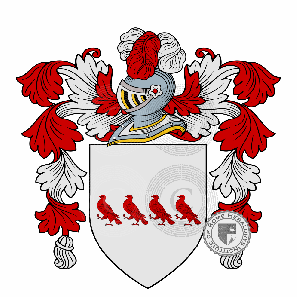 Coat of arms of family da Ripa