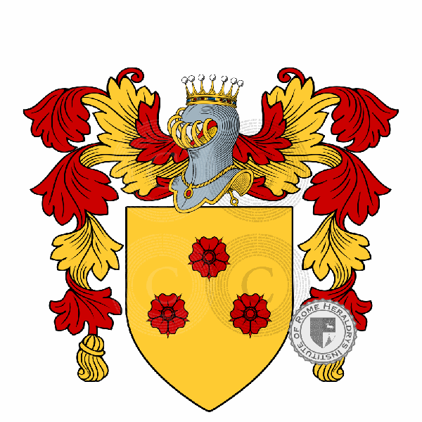 Coat of arms of family Alessio