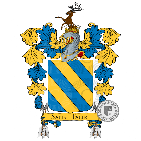Coat of arms of family Duchi