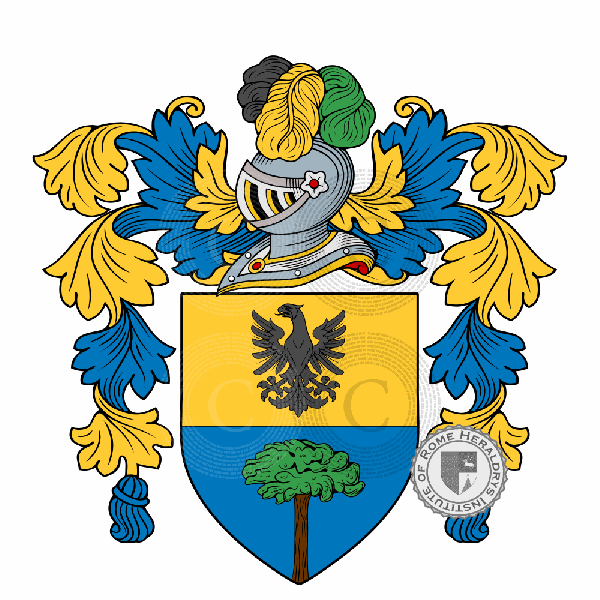 Coat of arms of family de Piazzi