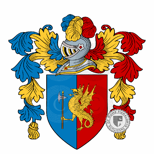 Coat of arms of family Lisa