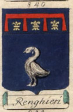 Escudo de la familia Renghieri