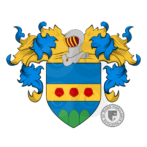 Coat of arms of family Rosati (Montalto)