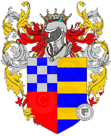 Coat of arms of family bruscolo