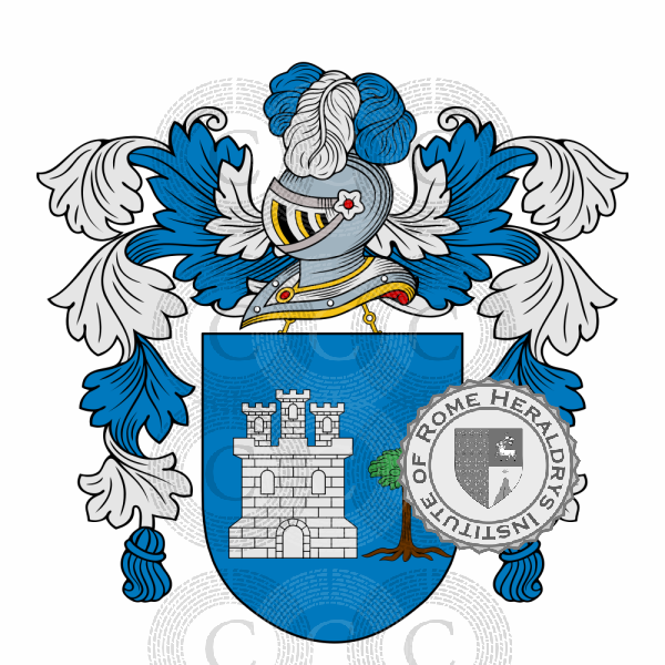 Coat of arms of family Piñeiro