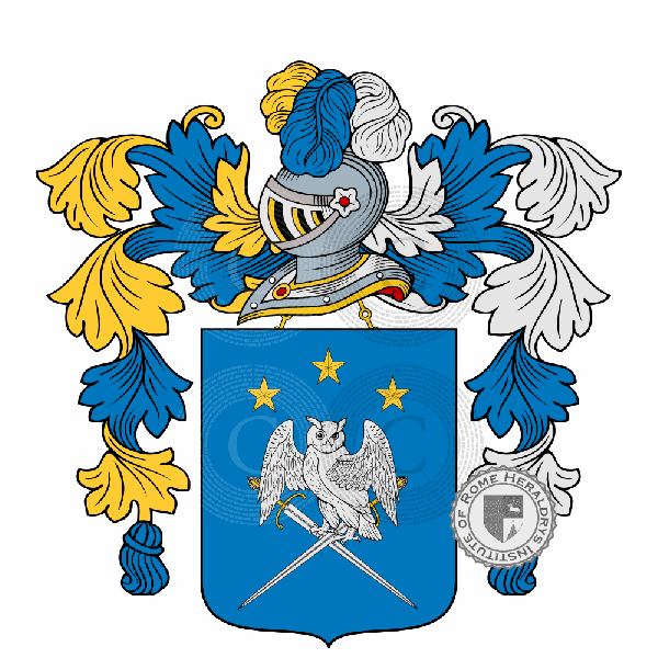 Coat of arms of family Bacchetti