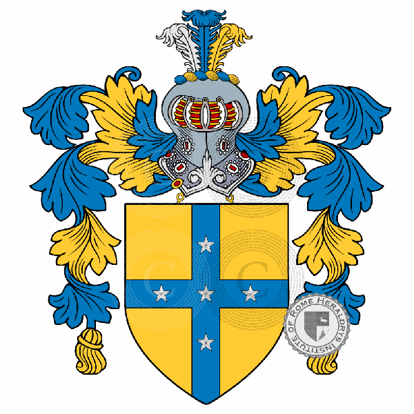 Coat of arms of family Cristiano