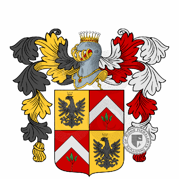 Escudo de la familia Vezzani Pratonieri
