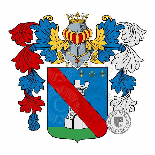 Coat of arms of family Gnecco