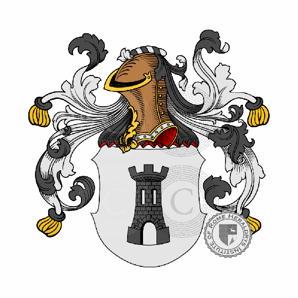 Wappen der Familie de Thori