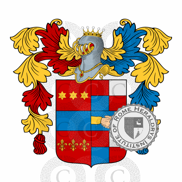 Coat of arms of family Luzi Fedeli