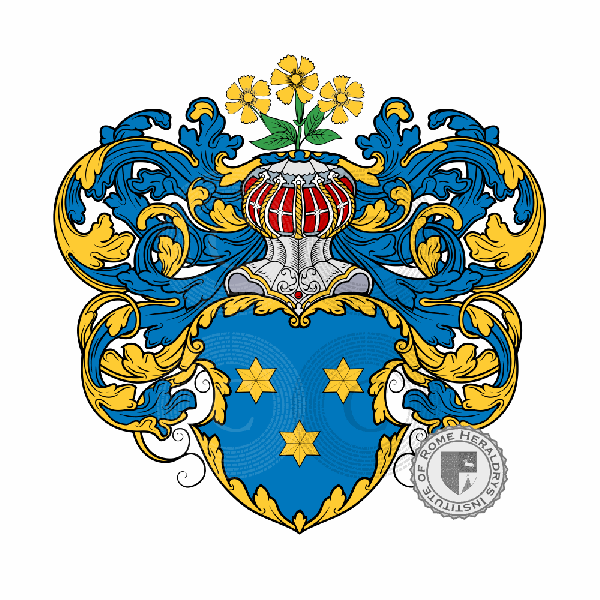 Coat of arms of family Kriese