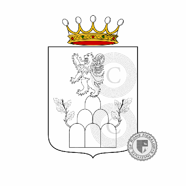 Coat of arms of family Barletti