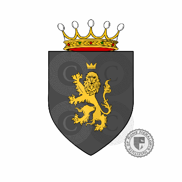Wappen der Familie Marliani