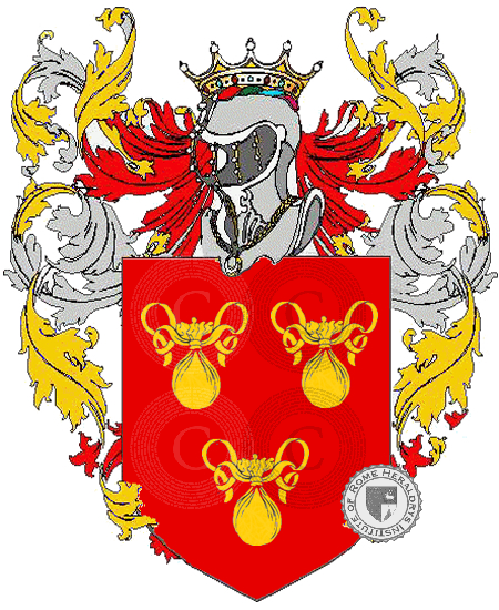 Coat of arms of family borsi