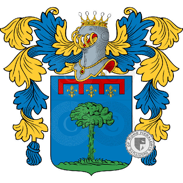 Coat of arms of family Anselmi