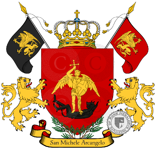Coat of arms of family San Michele Arcangelo
