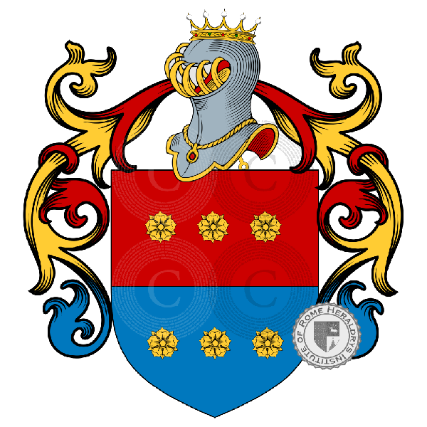 Coat of arms of family Amorello