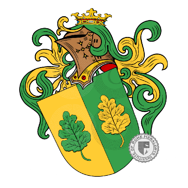 Coat of arms of family Eicher