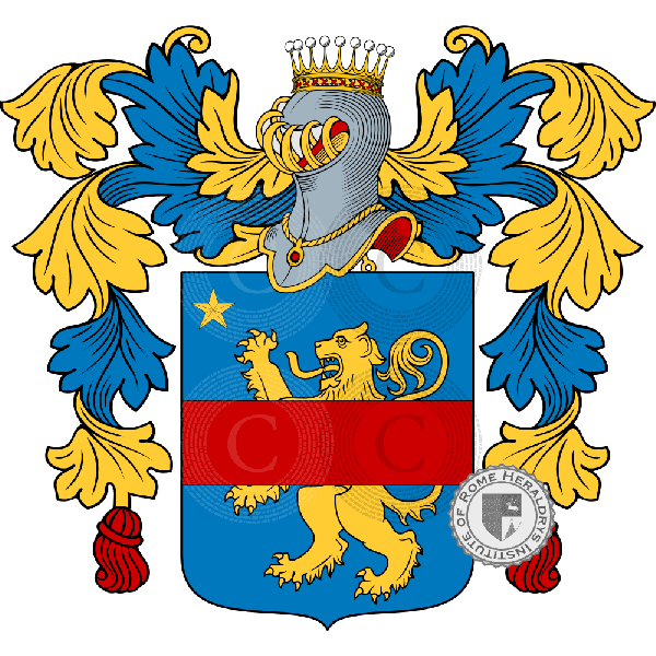 Coat of arms of family Gazzelli