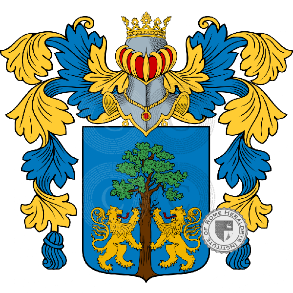 Wappen der Familie Giovene