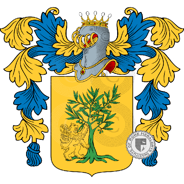 Coat of arms of family Golino