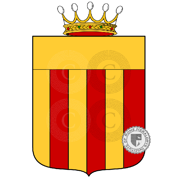 Coat of arms of family Grazzini