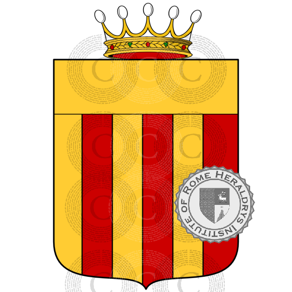 Coat of arms of family Grazzini