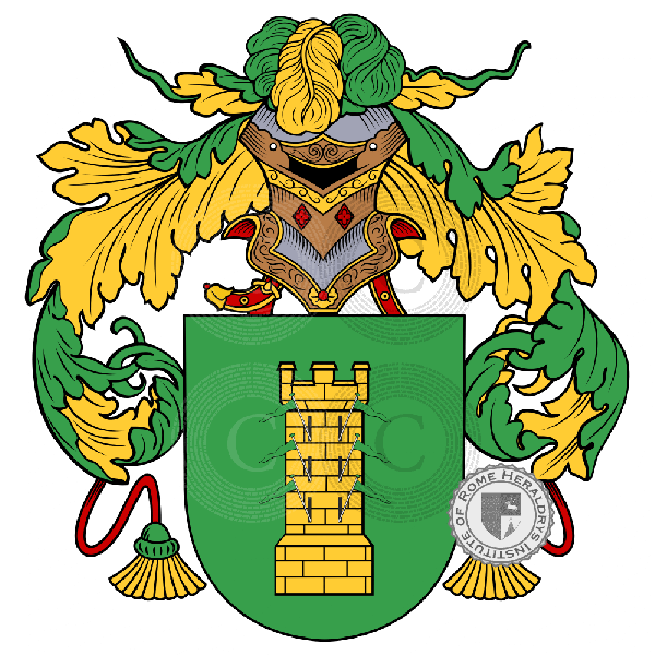 Coat of arms of family Crone