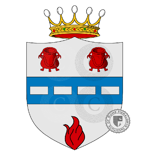 Coat of arms of family Freddoni