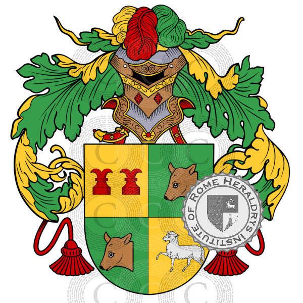 Coat of arms of family Bolaños