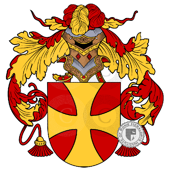 Coat of arms of family Rabell