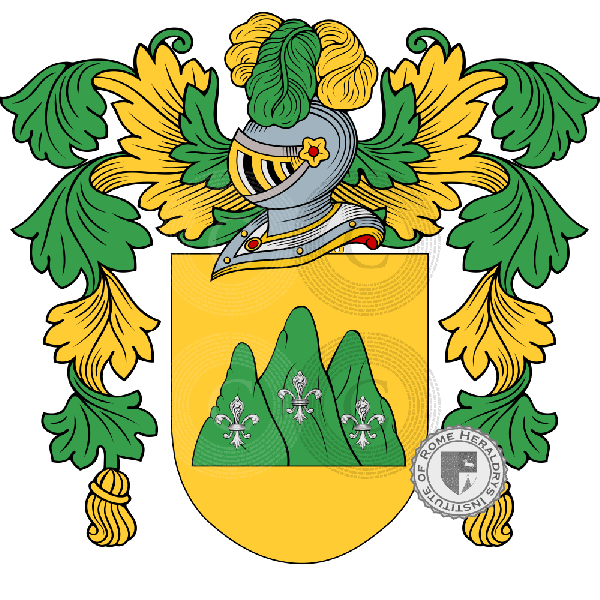 Coat of arms of family Barberà
