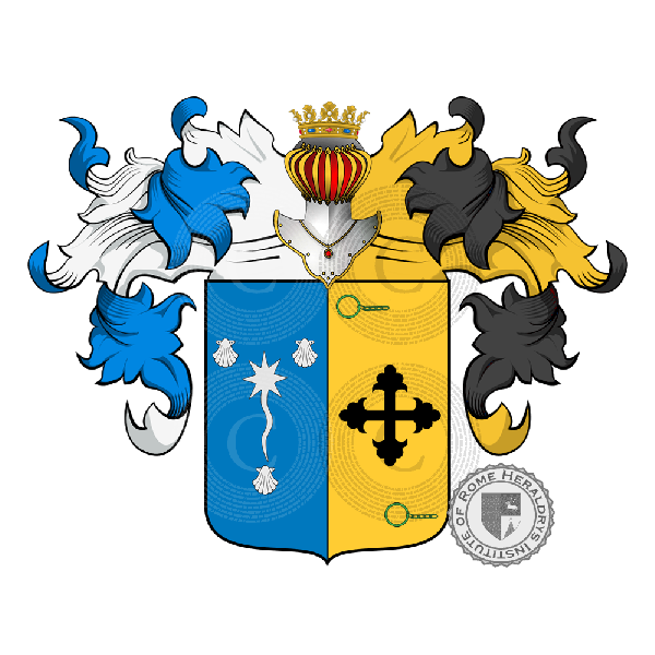 Wappen der Familie Greco Scribani