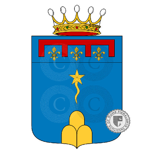 Coat of arms of family Chiarini