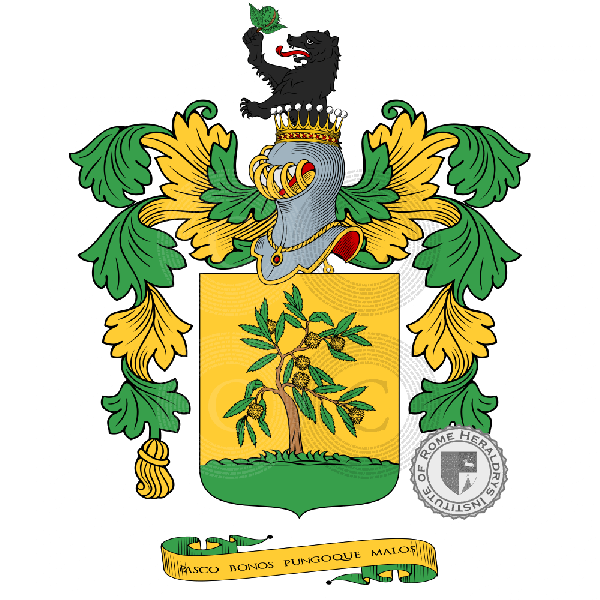 Wappen der Familie Castagna