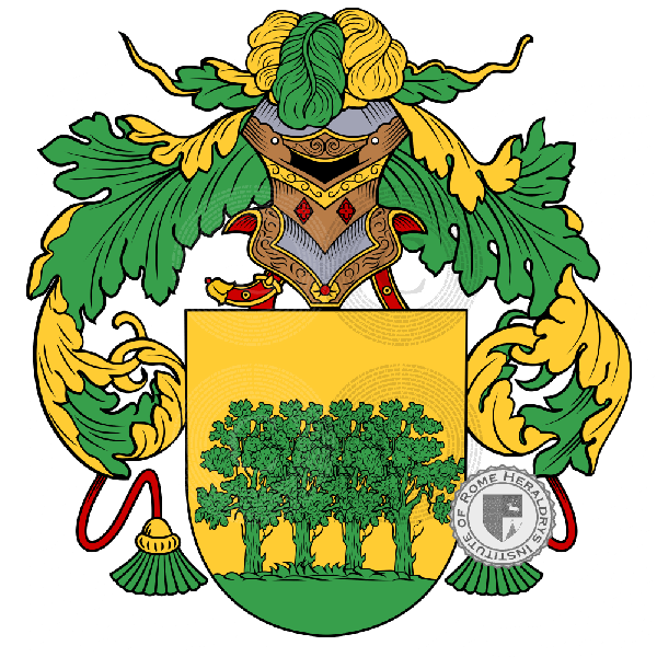 Wappen der Familie Bosque