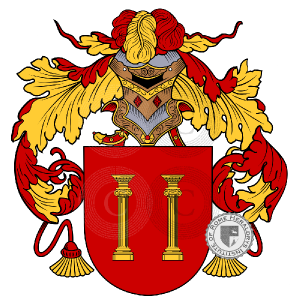 Coat of arms of family Fausto