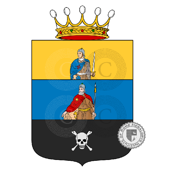 Coat of arms of family Pacca