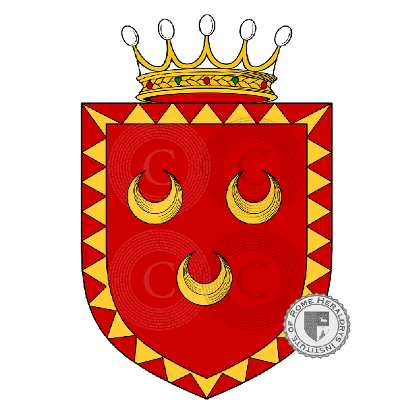 Coat of arms of family Crescenzi