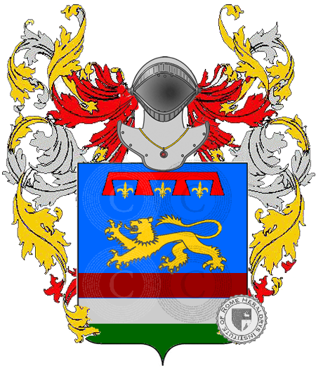 Coat of arms of family fiorenzi    