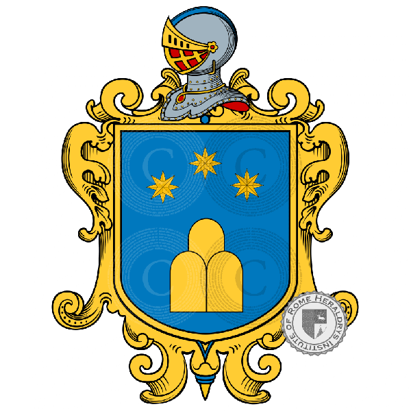 Coat of arms of family Lucatelli