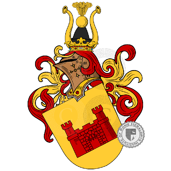 Coat of arms of family Kaldern
