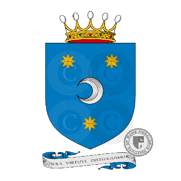 Wappen der Familie Borsato
