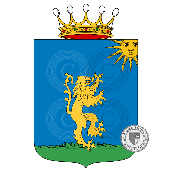 Wappen der Familie de Sanctis
