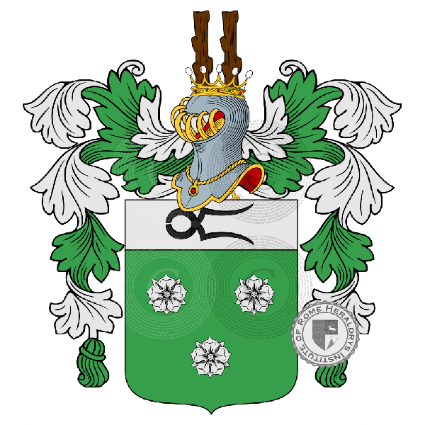 Escudo de la familia Lage (van Der)