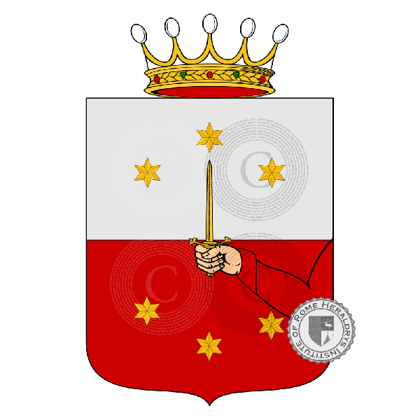 Wappen der Familie Simoncini